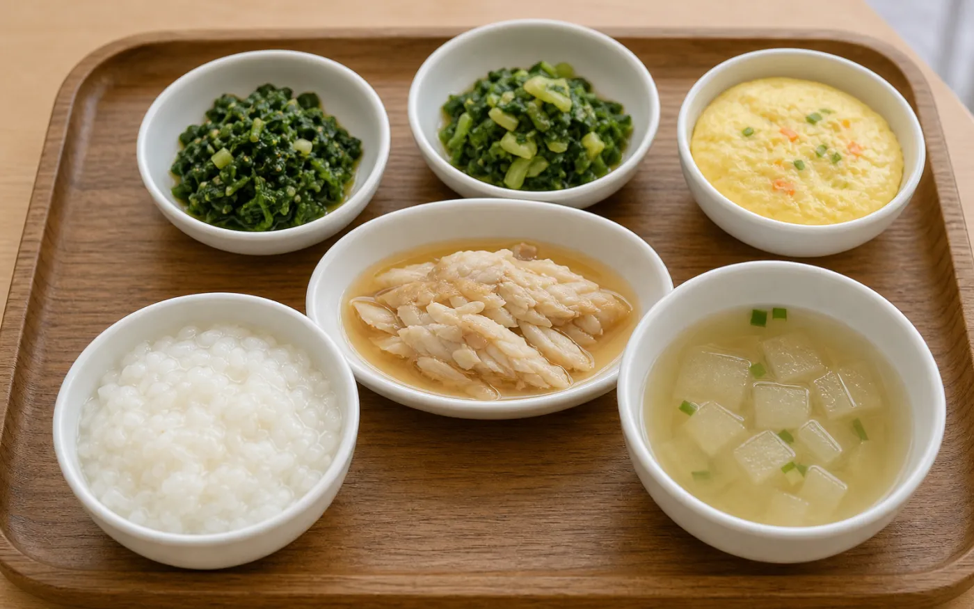 부드러운 식사 샘플 이미지 (실제 시설 아님)